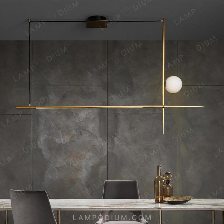 Linear, row luminaire INGA