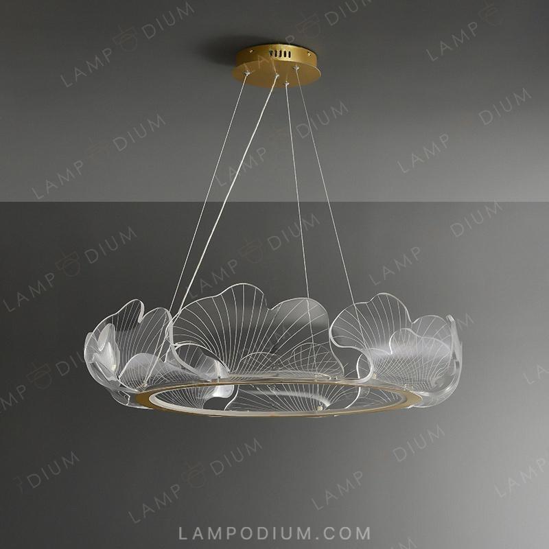 Circular chandeliers and light fixtures INTENS