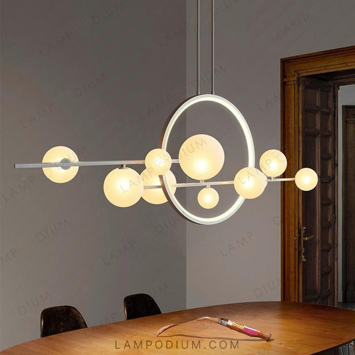 Linear, row luminaire IONA L HALO