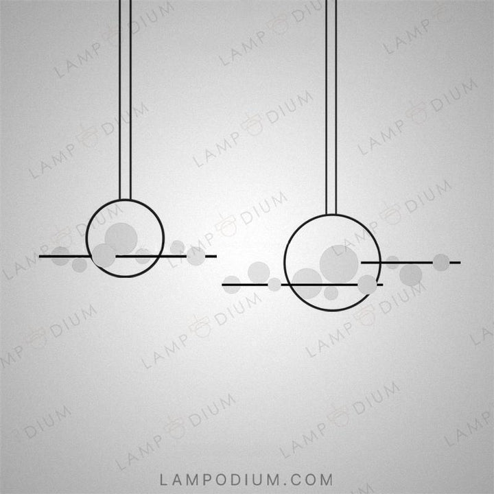 Linear, row luminaire IONA L HALO