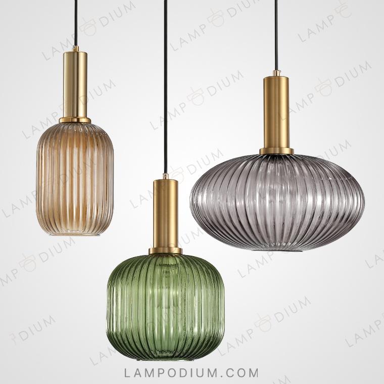 Hanging light fixture IRIS C