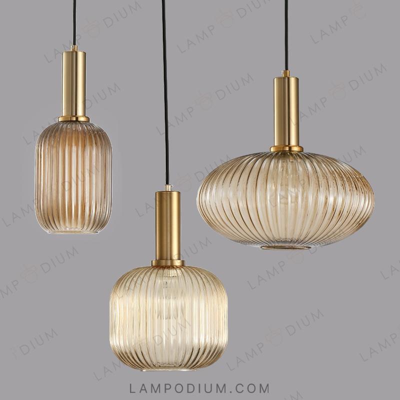 Hanging light fixture IRIS C