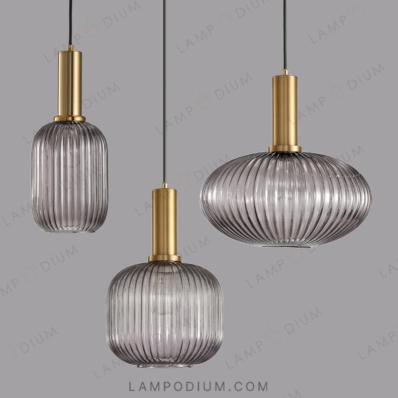 Hanging light fixture IRIS C