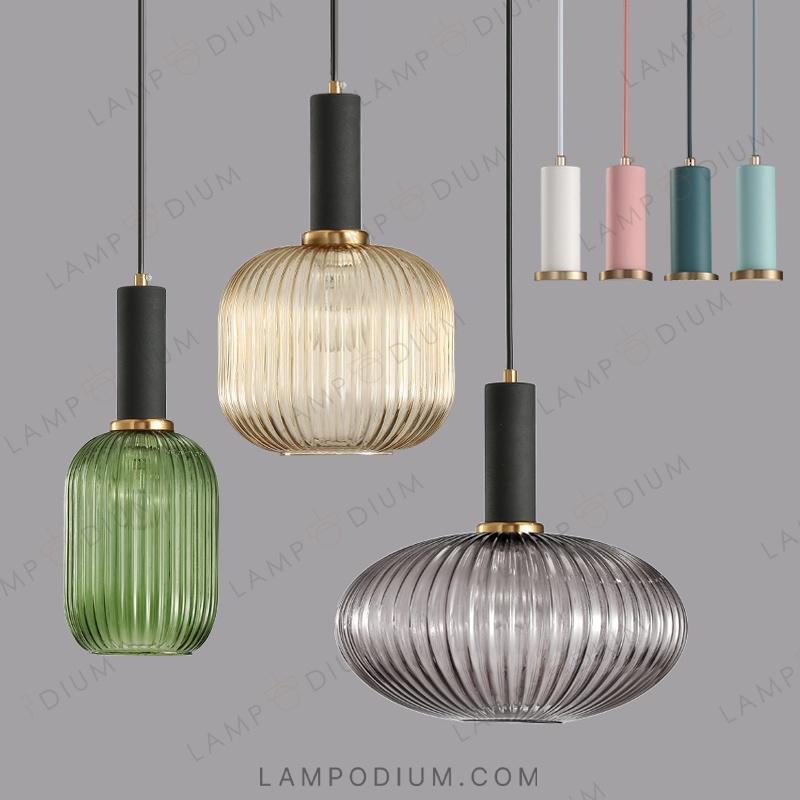 Hanging light fixture IRIS C