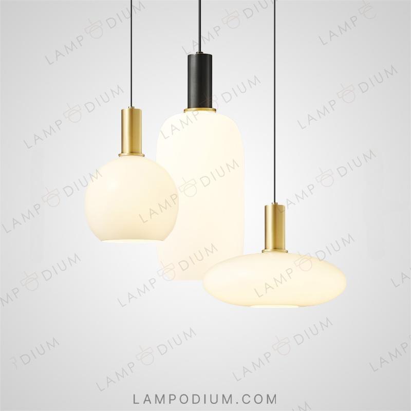 Pendant light IRIS WHITE