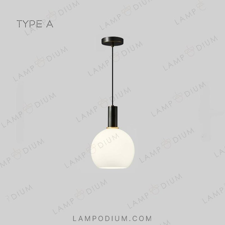 Pendant light IRIS WHITE