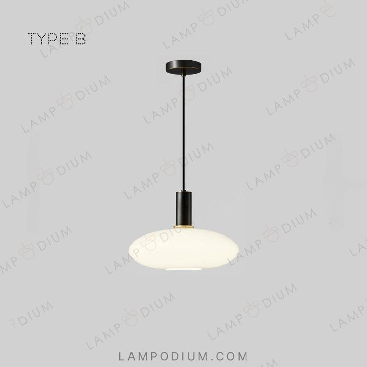 Pendant light IRIS WHITE