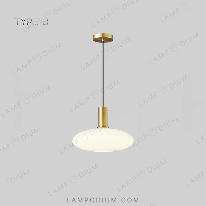 Pendant light IRIS WHITE