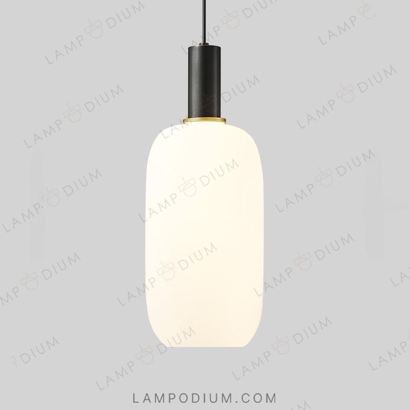 Pendant light IRIS WHITE