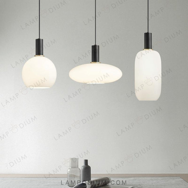 Pendant light IRIS WHITE