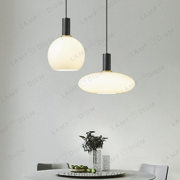 Pendant light IRIS WHITE