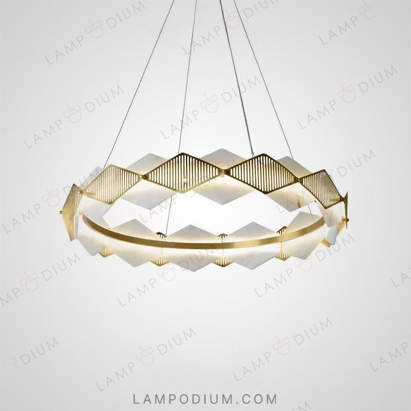 Ring chandeliers and light fixtures IVES