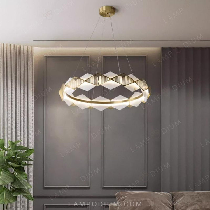 Ring chandeliers and light fixtures IVES