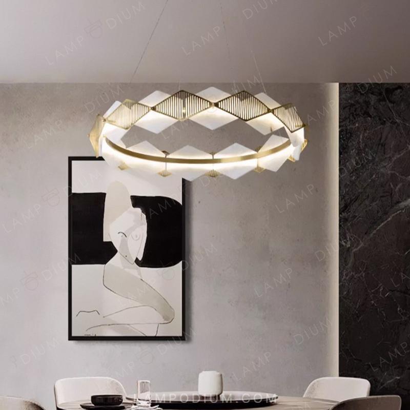 Ring chandeliers and light fixtures IVES