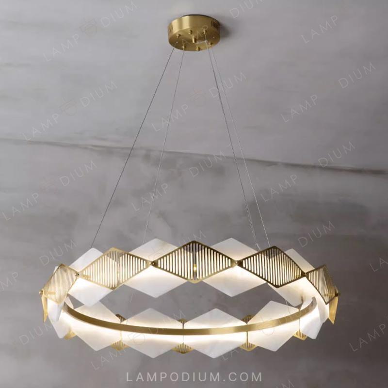 Ring chandeliers and light fixtures IVES