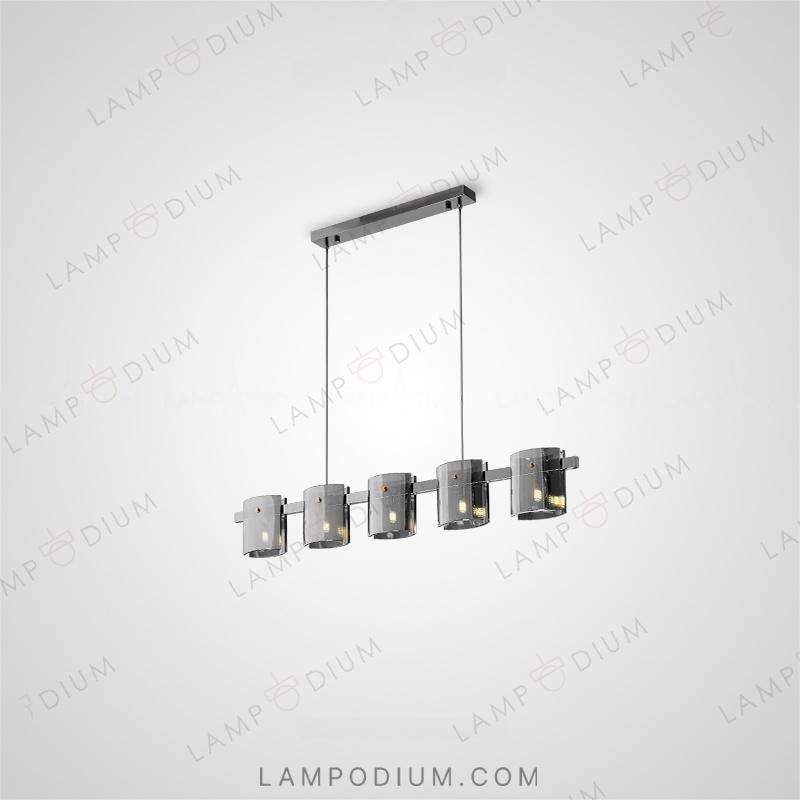 Linear, row luminaire JANICE LONG