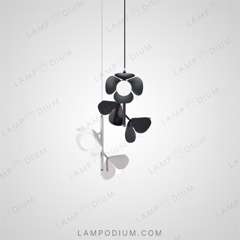 Pendant light JANITA BW