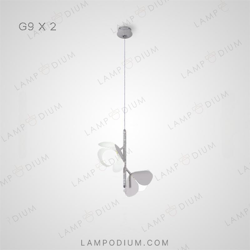 Pendant light JANITA BW