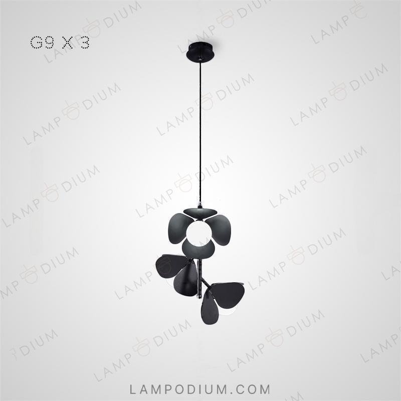 Pendant light JANITA BW