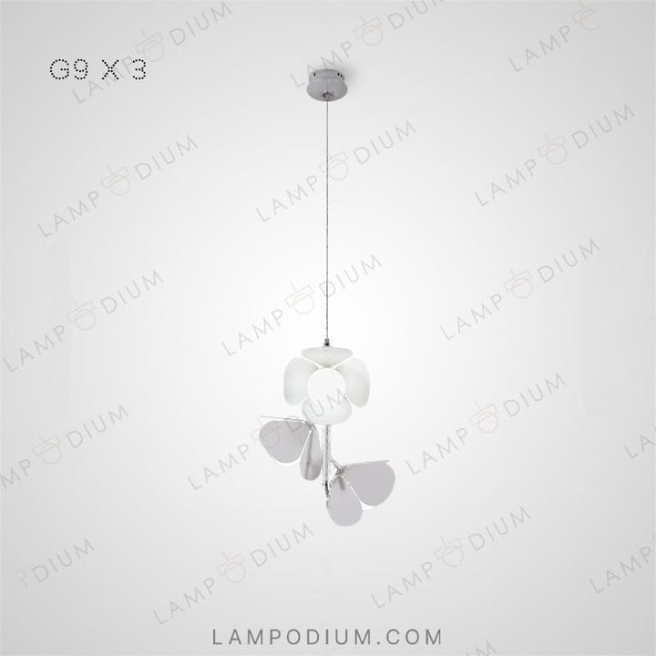 Pendant light JANITA BW