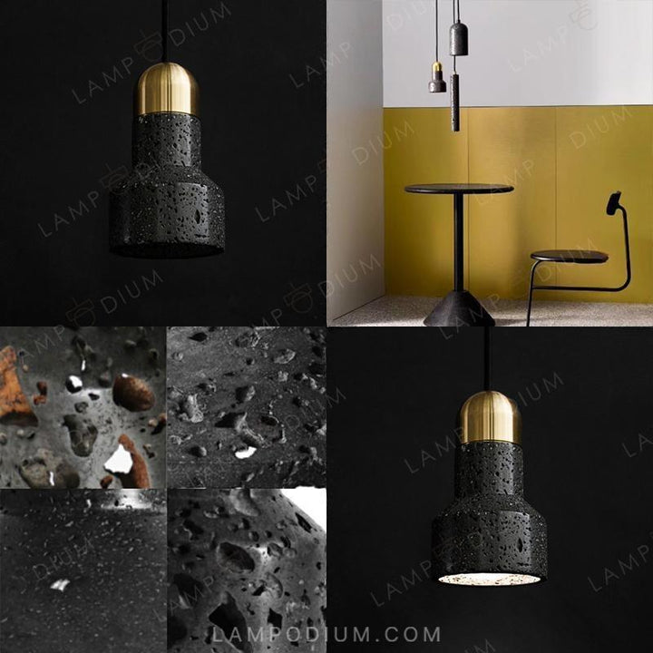 Pendant light JAZZ STONE