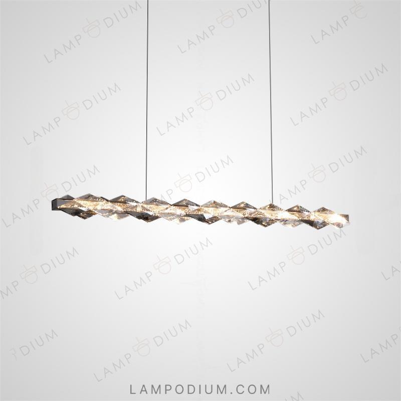 Linear, row luminaire JENNIFER LONG