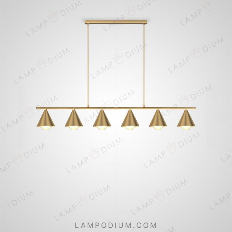 Linear, row luminaire JENSY