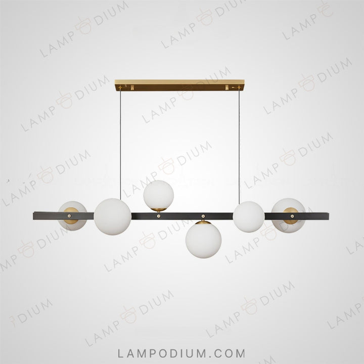 Linear, row luminaire JUDITH