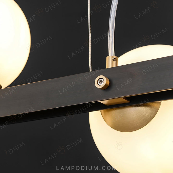 Linear, row luminaire JUDITH