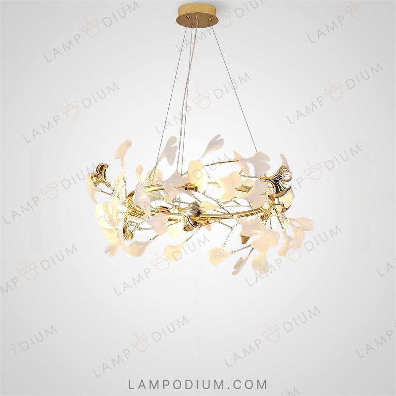 Circular chandeliers and light fixtures JULIETTA CH