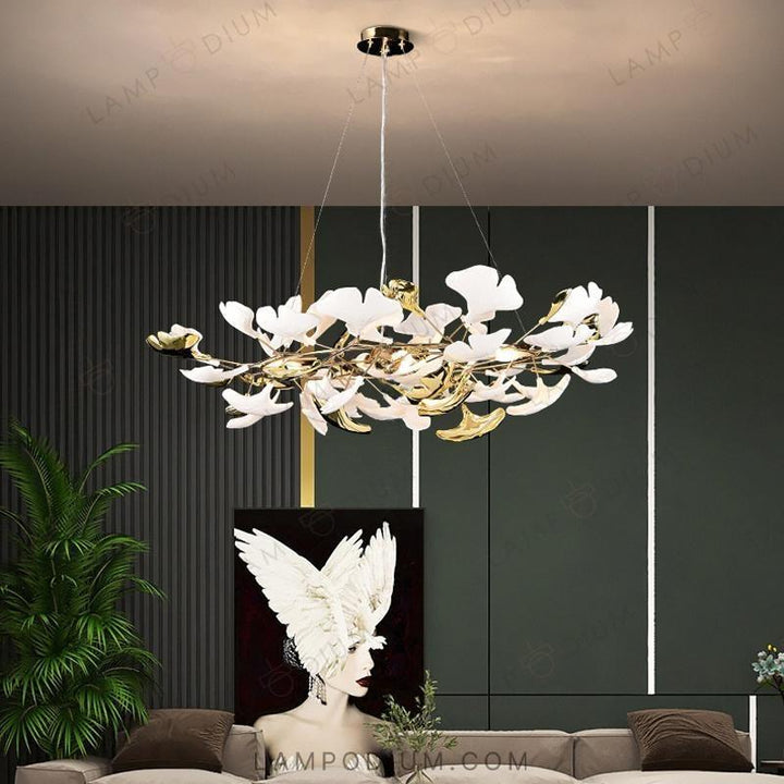 Circular chandeliers and light fixtures JULIETTA CH