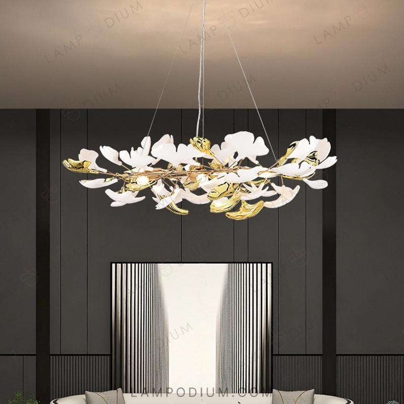 Circular chandeliers and light fixtures JULIETTA CH