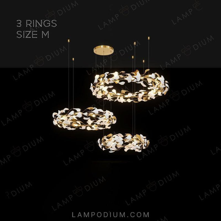 Ring chandeliers and lamps JULIETTA COMBO