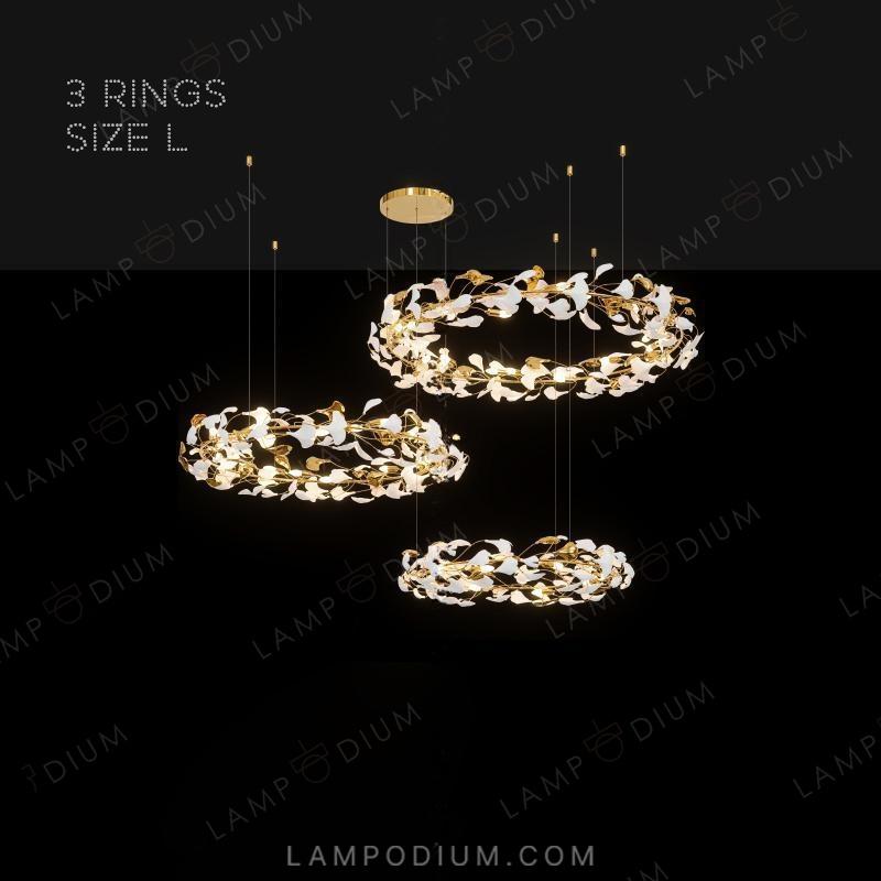 Ring chandeliers and lamps JULIETTA COMBO