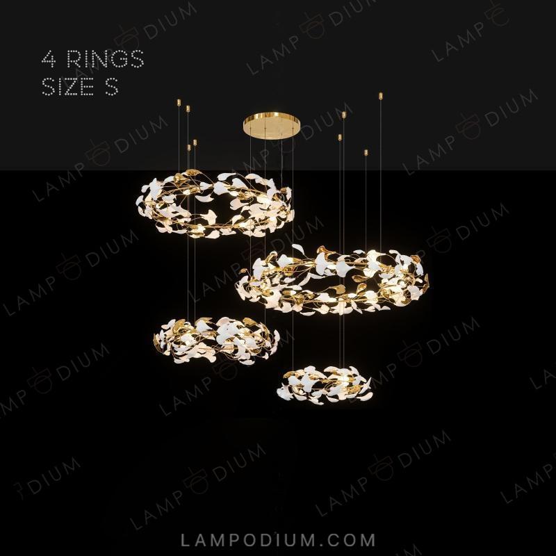 Ring chandeliers and lamps JULIETTA COMBO