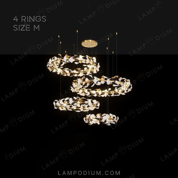 Ring chandeliers and lamps JULIETTA COMBO