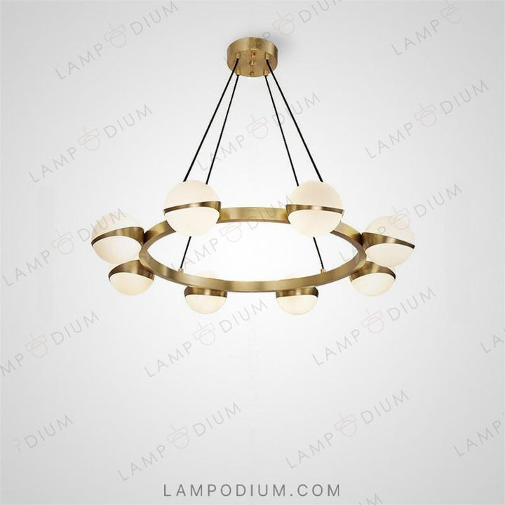 Ring chandeliers and light fixtures KAIRA CH