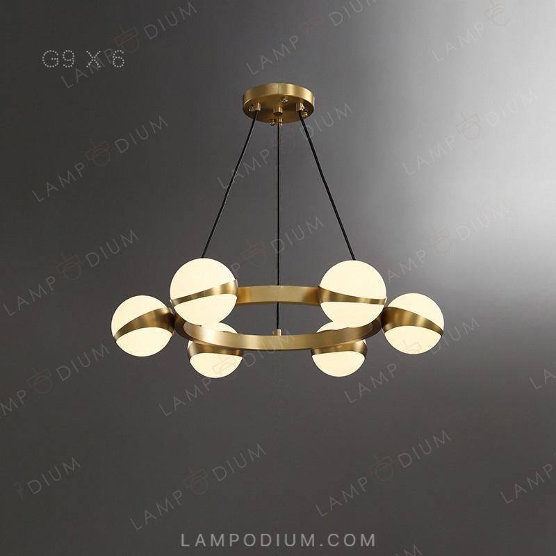 Ring chandeliers and light fixtures KAIRA CH