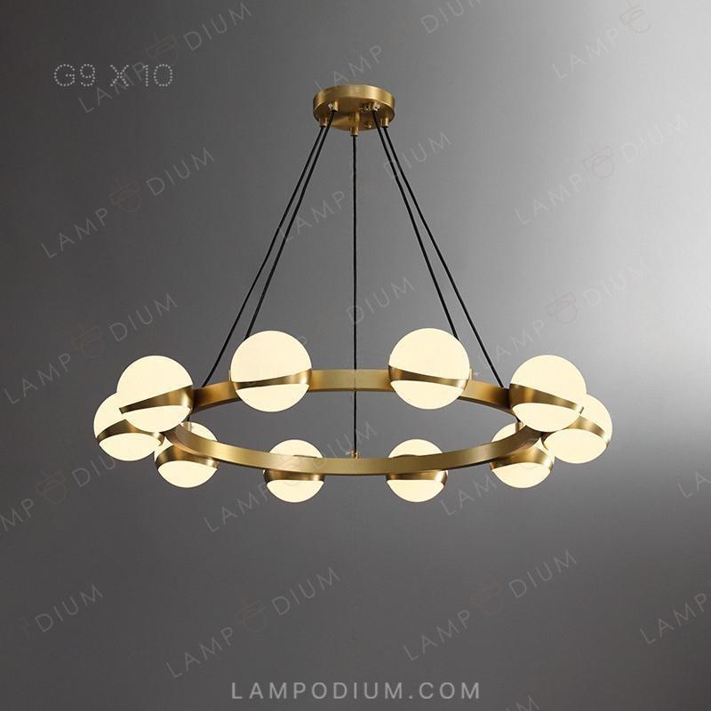 Ring chandeliers and light fixtures KAIRA CH