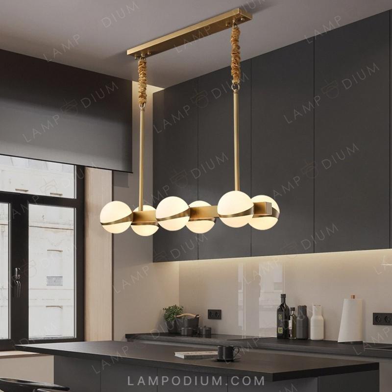 Linear, row luminaire KAIRA LONG