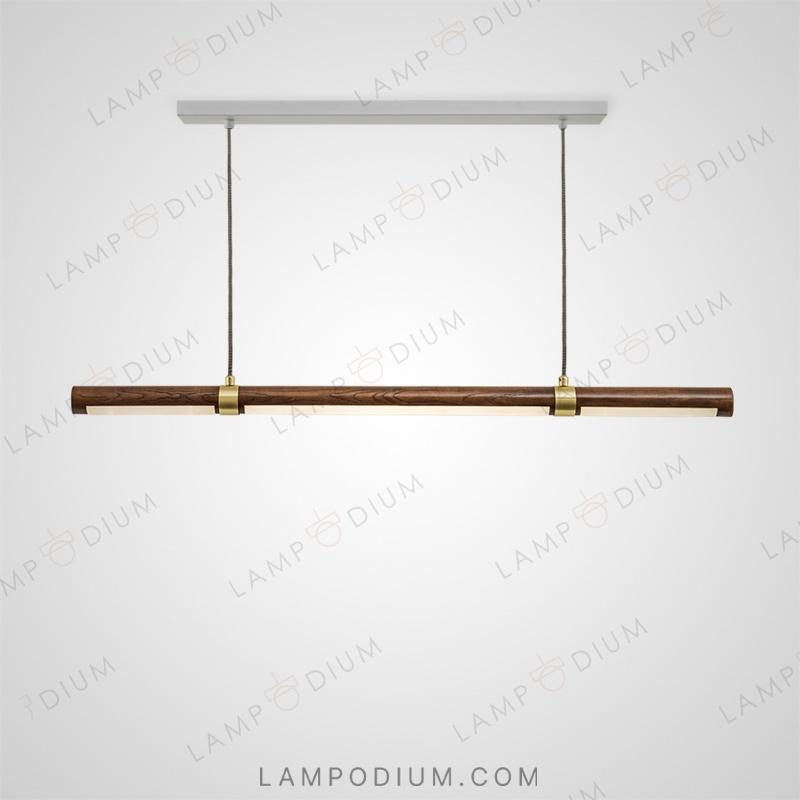 Linear, row luminaire KEMI