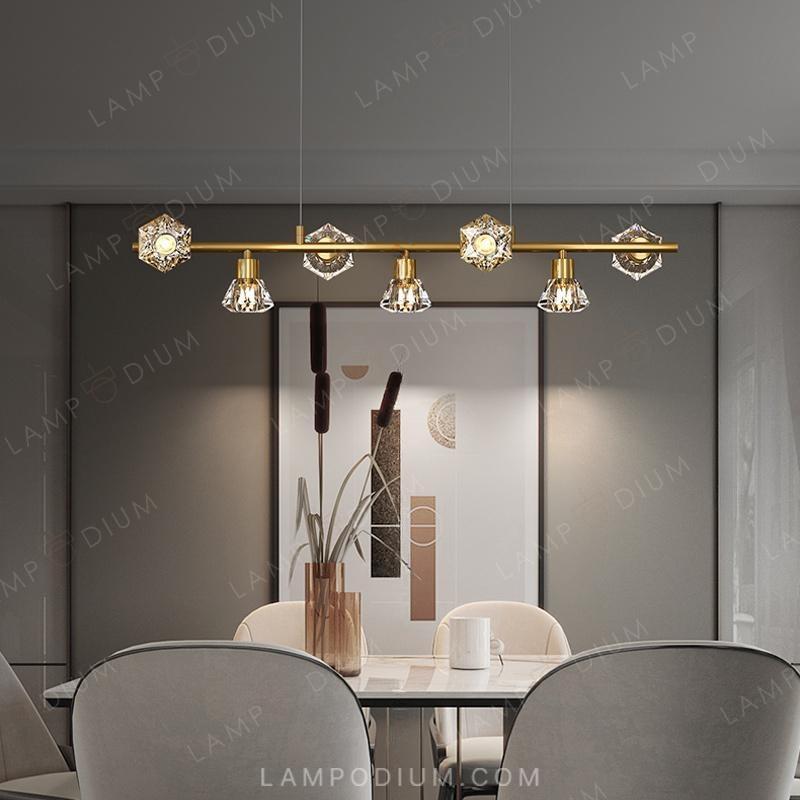 Recessed, linear luminaire KENDRA