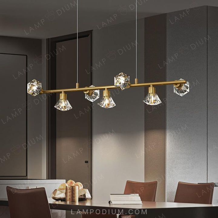 Recessed, linear luminaire KENDRA