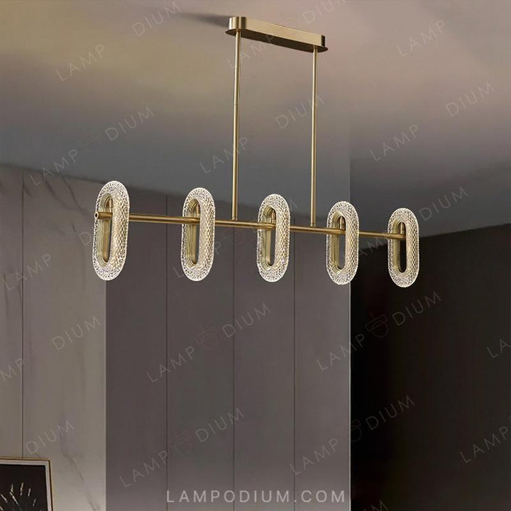 Linear, row luminaire KEZIA B LONG