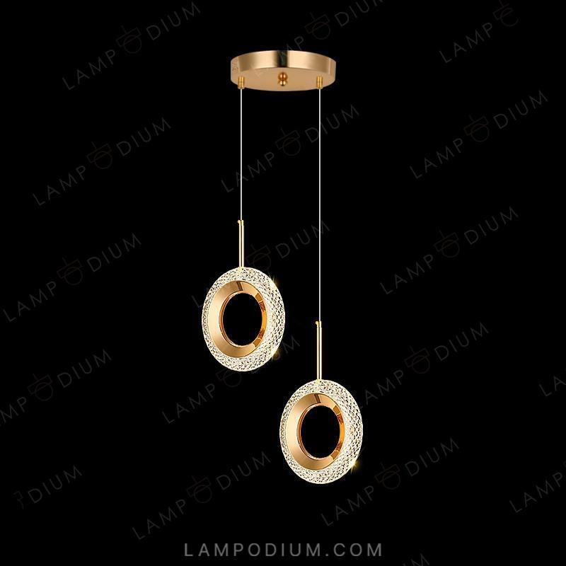 Ready combination of lighting fixtures KEZIA DUO RING