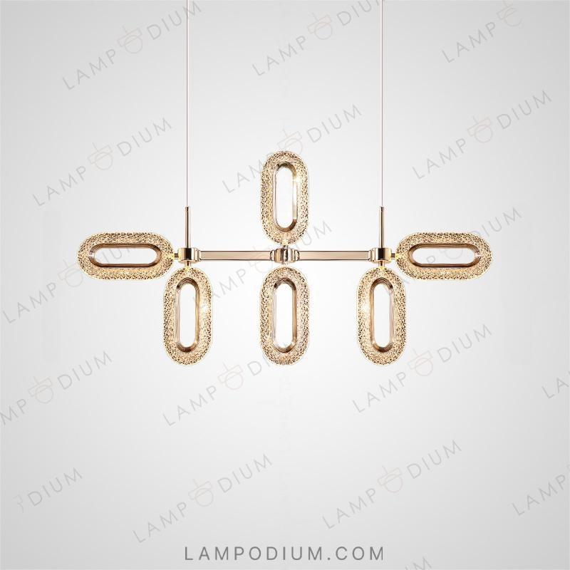 Linear, row luminaire KEZIA LONG