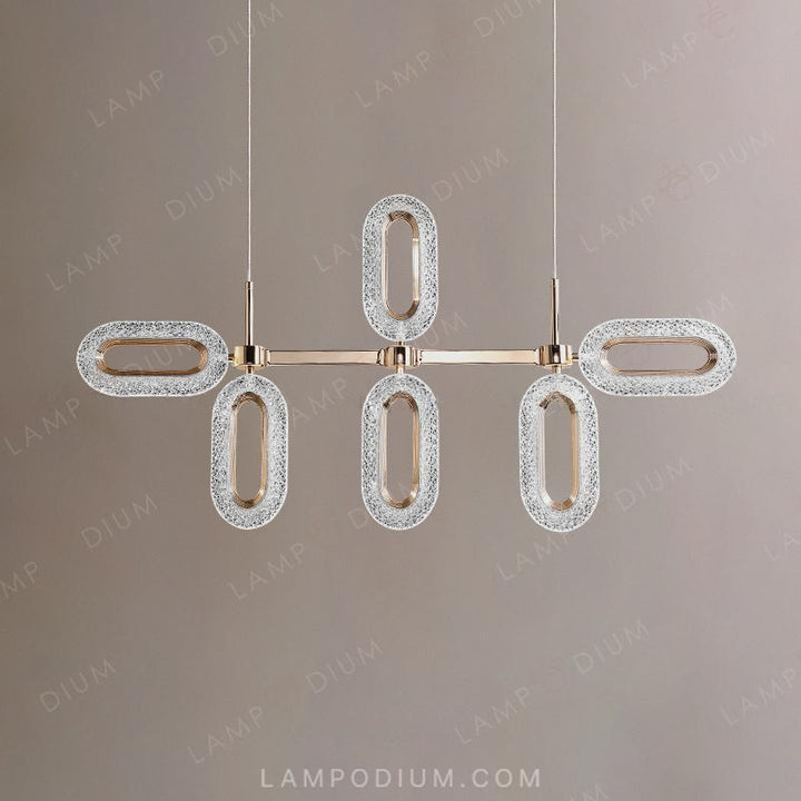 Linear, row luminaire KEZIA LONG