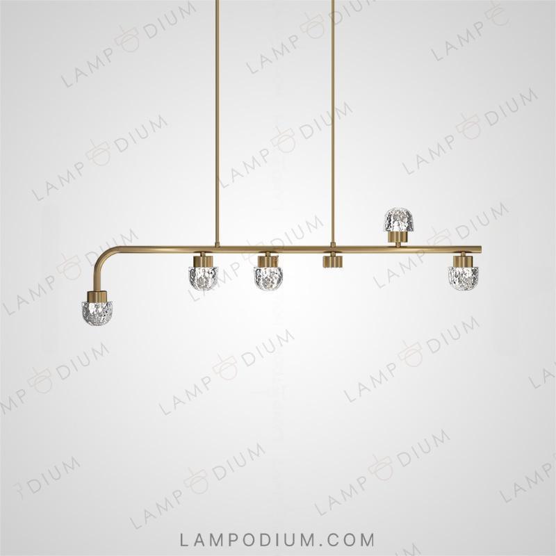 Linear, row luminaire KIERSTEN