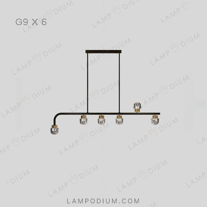 Linear, row luminaire KIERSTEN