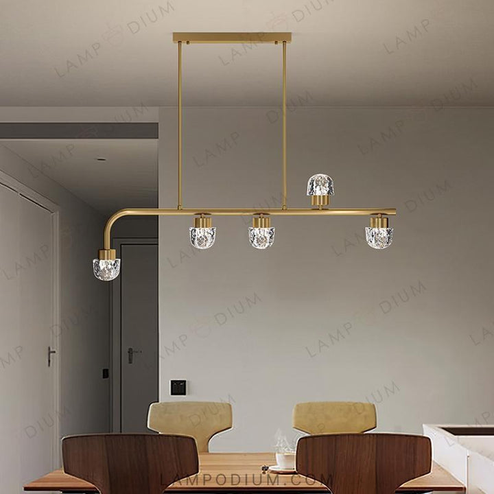 Linear, row luminaire KIERSTEN